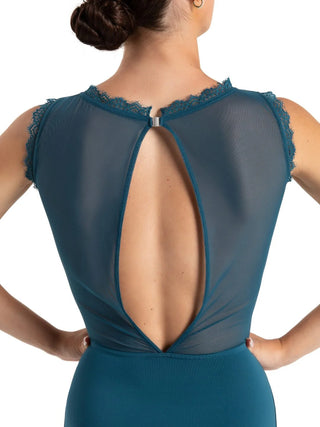 SALTWATER HIGH NECK LEOTARD 12097W